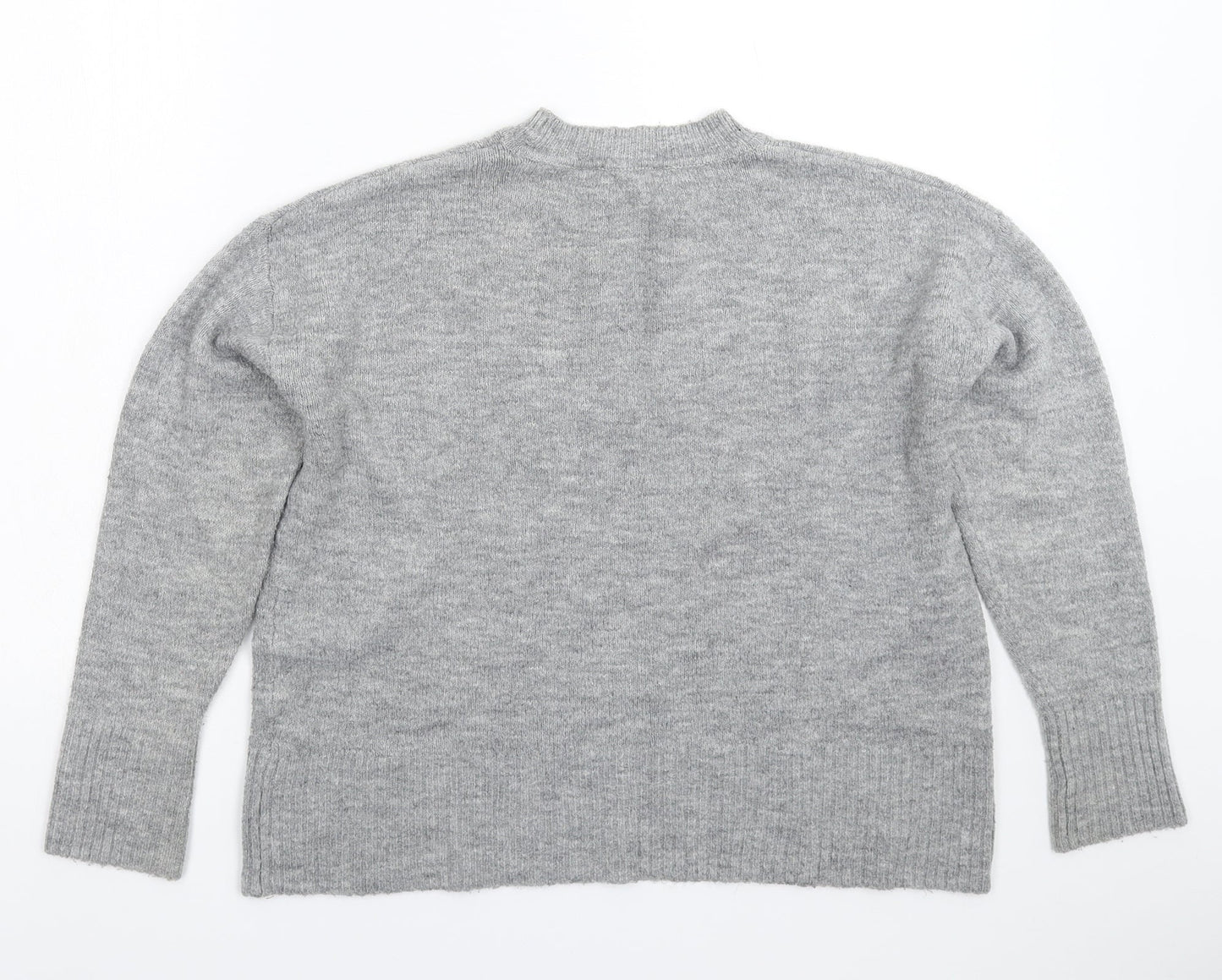 Womens UK Size 12 Dorothy Perkins Grey Pullover Jumper