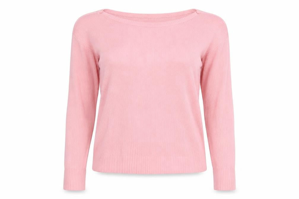 Womens UK Size M PRETTYLITTLETHING Pink Pullover Jumper