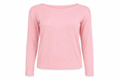 Womens UK Size M PRETTYLITTLETHING Pink Pullover Jumper