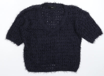 Womens UK Size S NEXT Blue Pullover Jumper