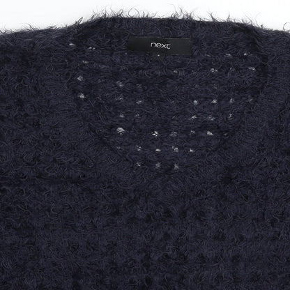 Womens UK Size S NEXT Blue Pullover Jumper