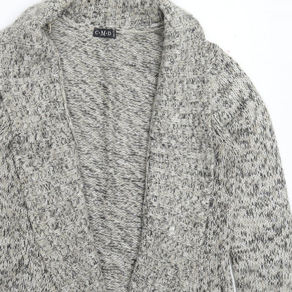 Womens UK Size 12 CMD Grey Cardigan Jumper