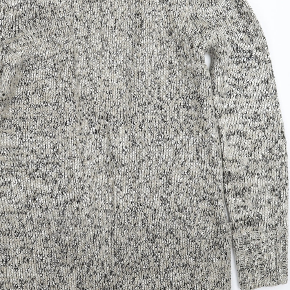 Womens UK Size 12 CMD Grey Cardigan Jumper