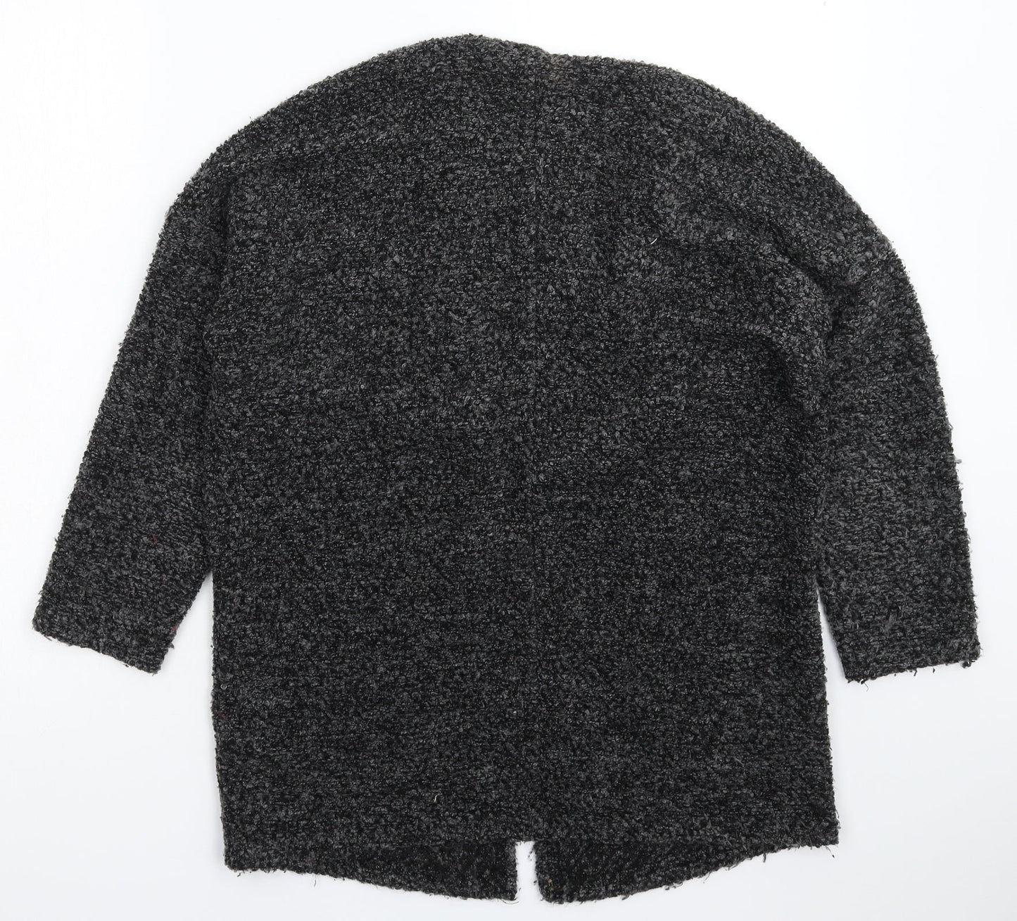 Womens UK Size M Divided Grey Cardigan Jumper