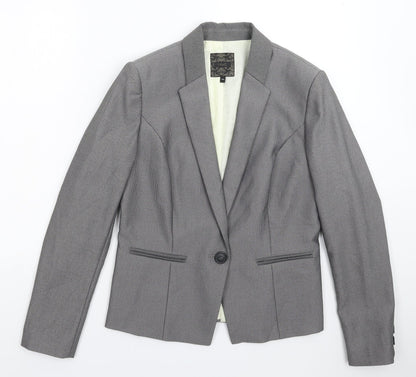 NEXT Womens Grey   Jacket Suit Jacket Size 10