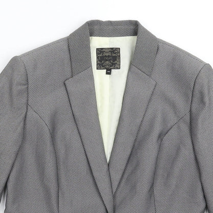 NEXT Womens Grey   Jacket Suit Jacket Size 10