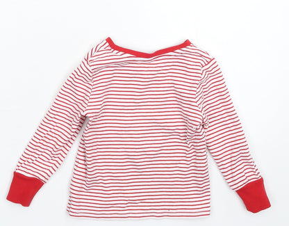 George Baby White Striped  Pullover Jumper Size 18-24 Months