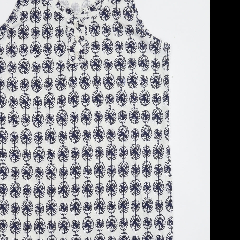 PRETTYLITTLETHING Womens White   Tank Dress  Size M