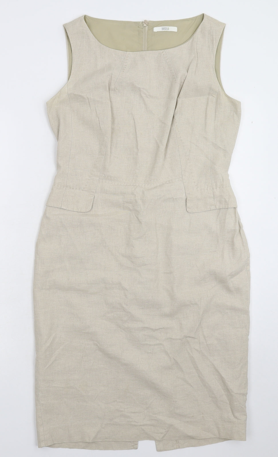 Marks and Spencer Womens Grey   Bodycon  Size 10