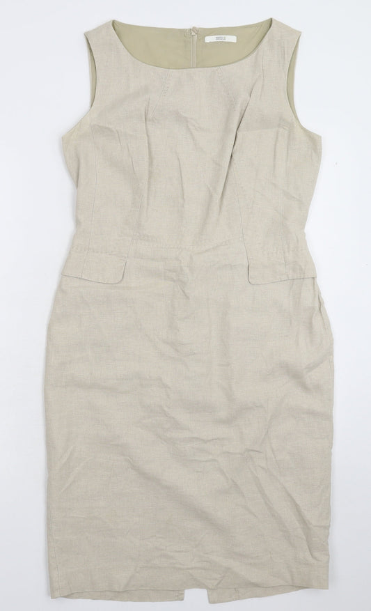 Marks and Spencer Womens Grey   Bodycon  Size 10