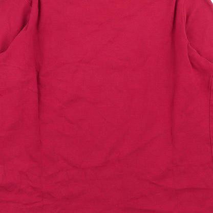 Womens UK Size 10 intuition Red Basic T-Shirt