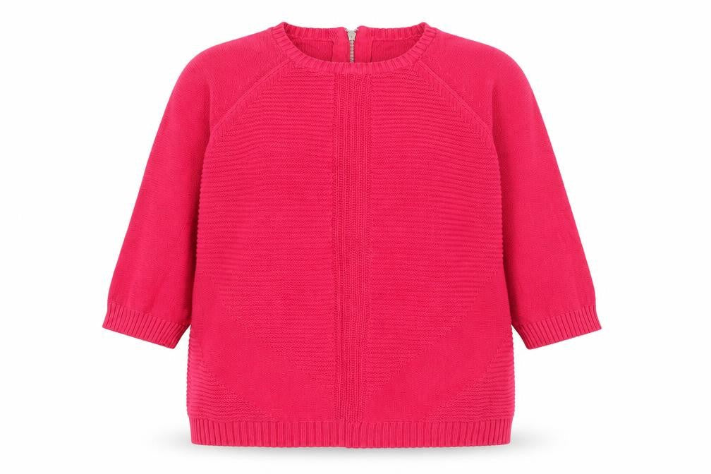 Womens UK Size 18 M&Co Red Pullover Jumper