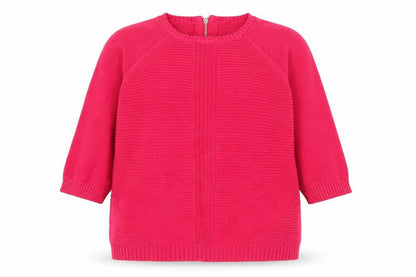 Womens UK Size 18 M&Co Red Pullover Jumper