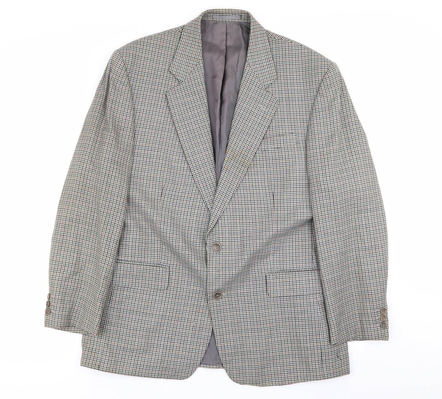 Mens UK Size 42 greenwoods Regular Multicoloured Suit Jacket