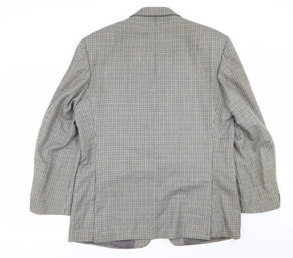 Mens UK Size 42 greenwoods Regular Multicoloured Suit Jacket