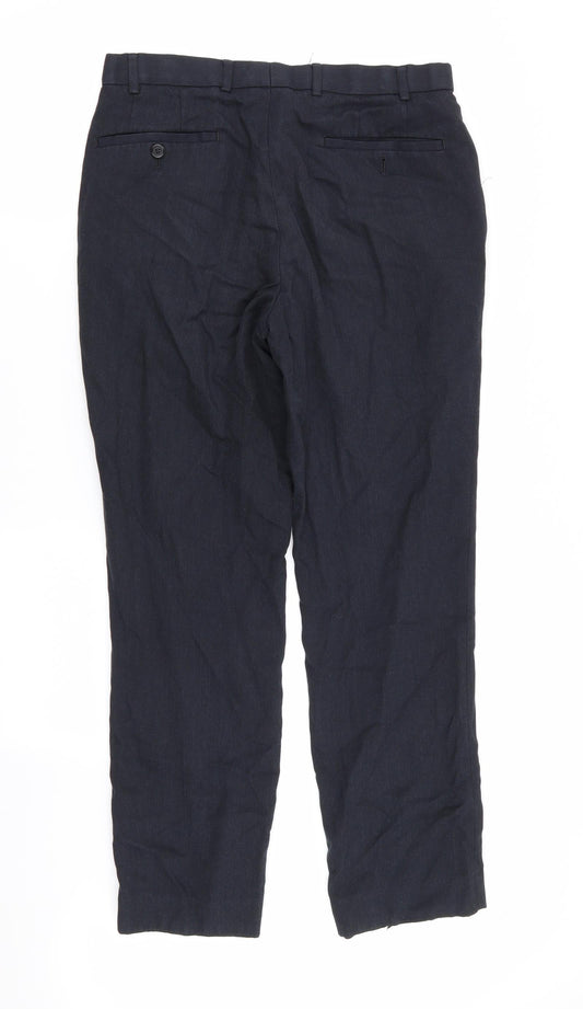 Matalan Mens Blue   Trousers  Size 32 in L31 in