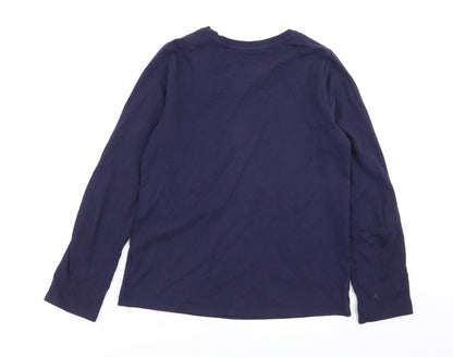 Asda George Boys Blue   Basic T-Shirt Size 10-11 Years