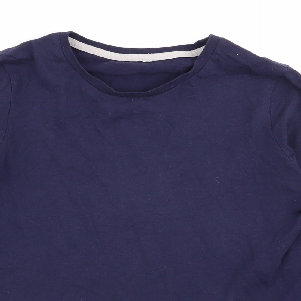 Asda George Boys Blue   Basic T-Shirt Size 10-11 Years