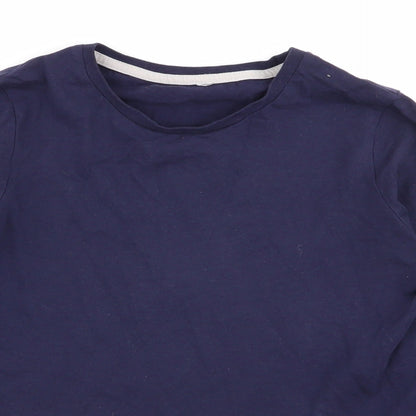 Asda George Boys Blue   Basic T-Shirt Size 10-11 Years