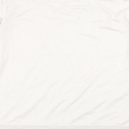 Brand and care label for all in motion men’s beige jumper, size XL