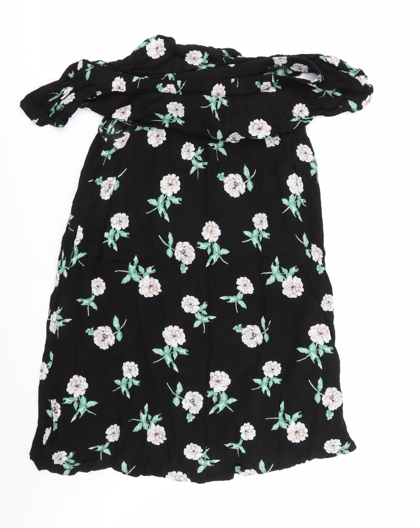 Womens UK Size 14 Dorothy Perkins Black Basic Blouse