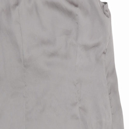 H&M Womens Grey   Fit & Flare  Size 14