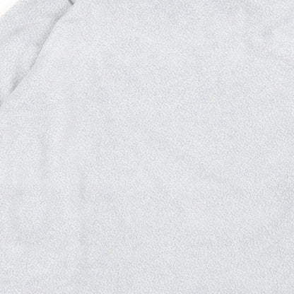 Brand and care label for fortnite boys’ grey solid pyjama top, size M