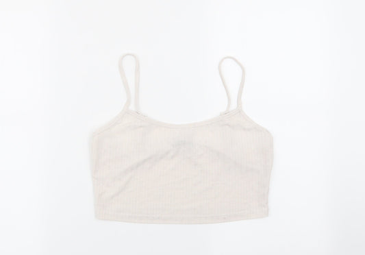 SheIn Womens Beige   Camisole Tank Size L  - crop top