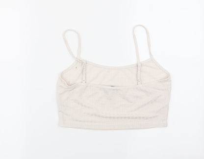 SheIn Womens Beige   Camisole Tank Size L  - crop top