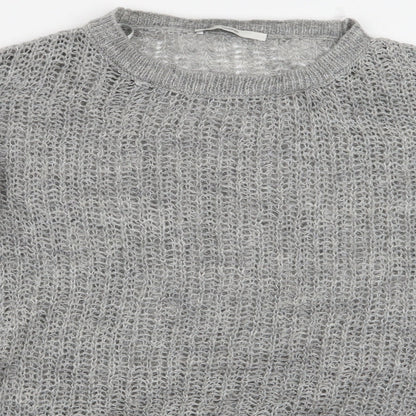 Asda George Womens Grey   Pullover Jumper Size 12
