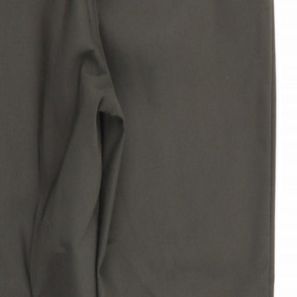 Womens UK Size 12 H&M Regular Fit  Green Trousers