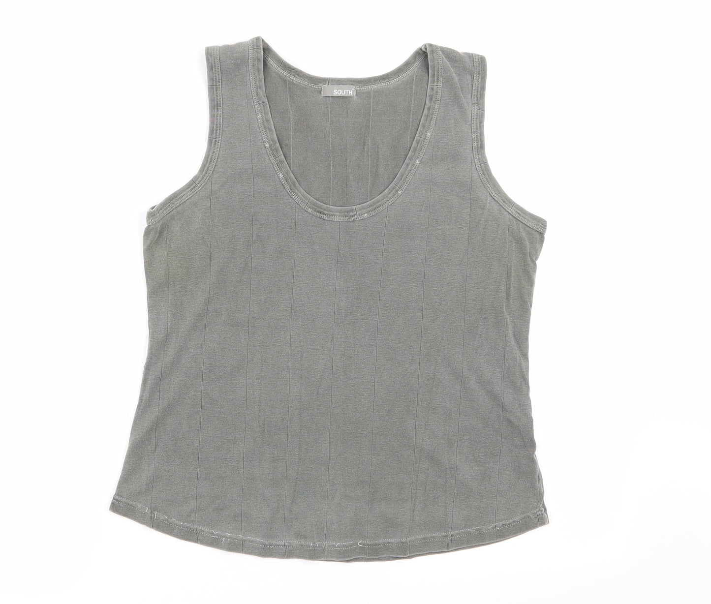 Womens UK Size 14 South Grey Basic Tank