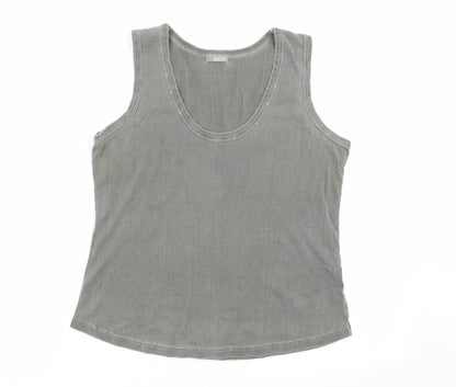 Womens UK Size 14 South Grey Basic Tank