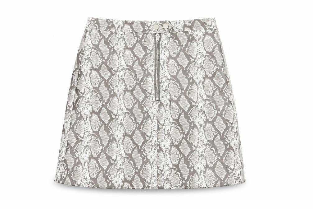 Womens UK Size 8 Divided by H&M Flare  Skirt