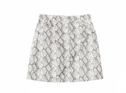 Divided by H&M Womens Multicoloured Geometric  Flare Skirt Size 8