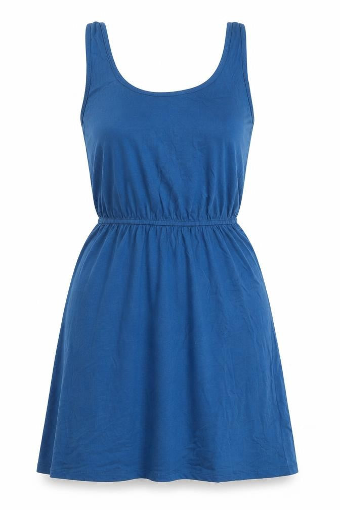H&M Womens Blue   Fit & Flare  Size 6