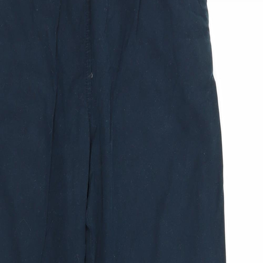 Monsoon Womens Blue   Chino Trousers Size 8 L27 in