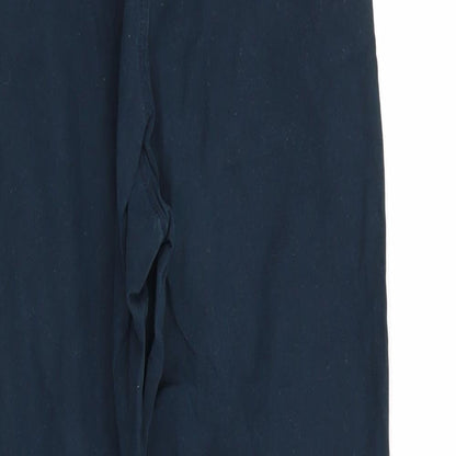 Monsoon Womens Blue   Chino Trousers Size 8 L27 in