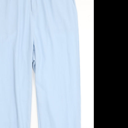 Jeuvre Womens Blue   Dress Pants Trousers Size 10 L25 in