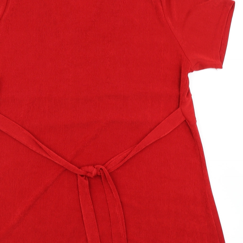 Emilia Classics Womens Red   Basic T-Shirt Size XL
