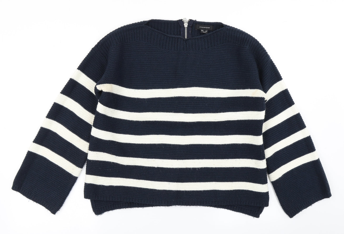 Womens UK Size 14 Atmosphere Blue Pullover Jumper