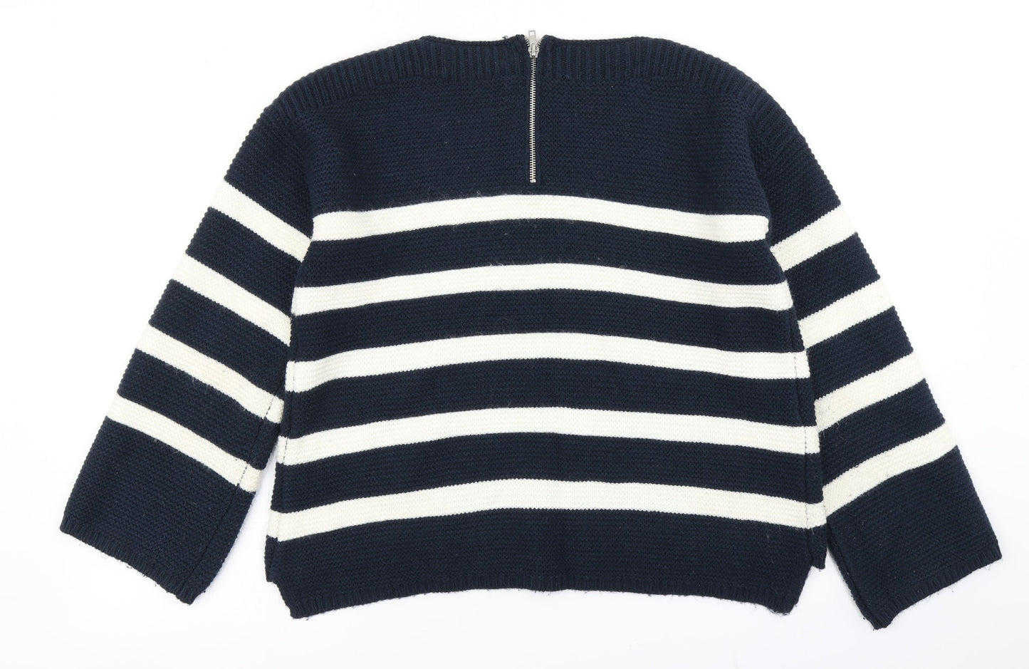 Womens UK Size 14 Atmosphere Blue Pullover Jumper