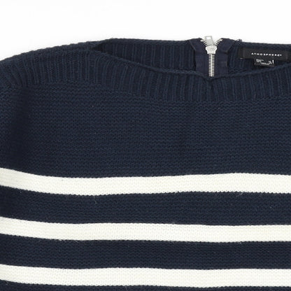 Womens UK Size 14 Atmosphere Blue Pullover Jumper