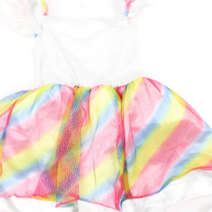 B&M Girls White   Tutu Dress  Size 3-4 Years