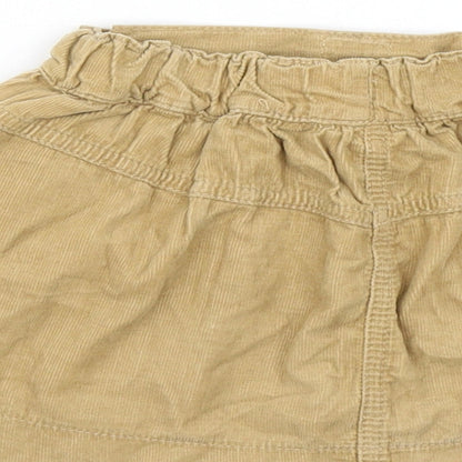 NEXT Girls Brown  Corduroy A-Line Skirt Size 12-18 Months