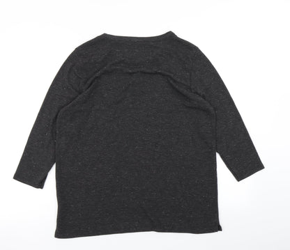 George Womens Grey   Basic T-Shirt Size L