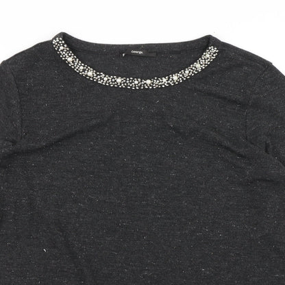 George Womens Grey   Basic T-Shirt Size L