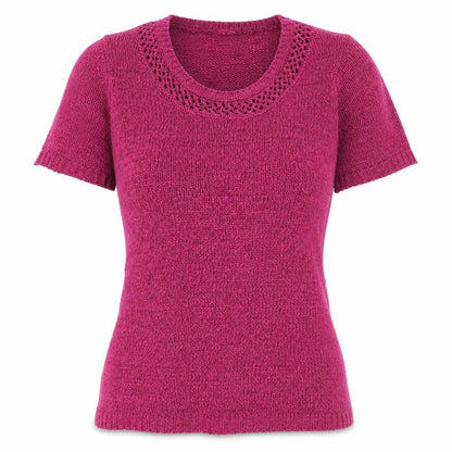Womens UK Size 14 E-vie Pink Pullover Jumper