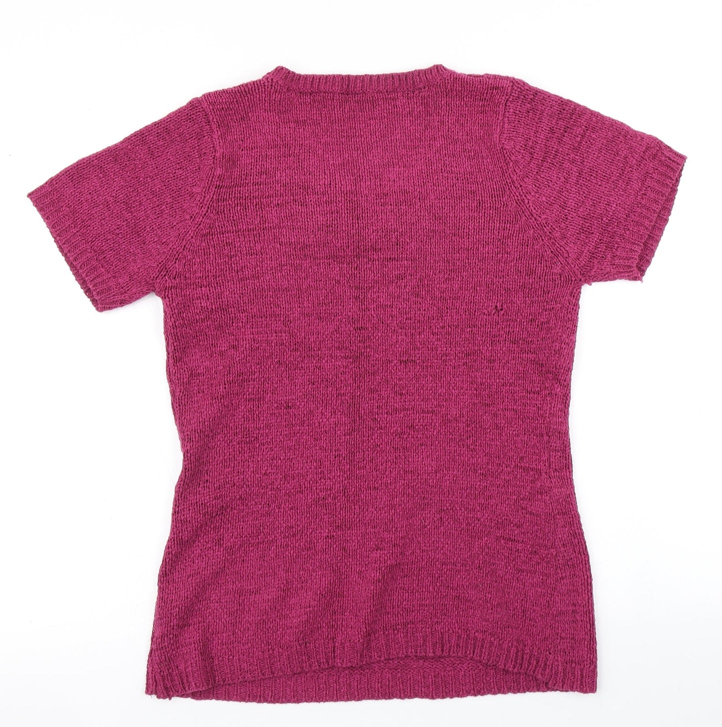 Womens UK Size 14 E-vie Pink Pullover Jumper