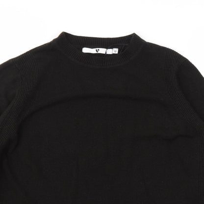 Womens UK Size 12 Very Black Pullover Jumper